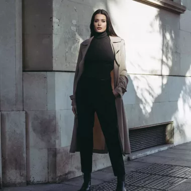 Jersey Punto Cuello Subido