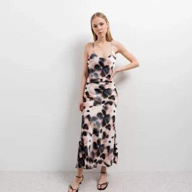 Vestido Estampado Tie Dye