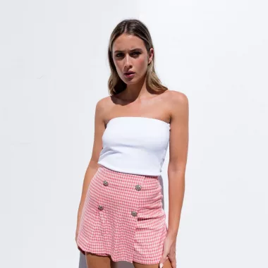 Mini Short Cuadro Vichy