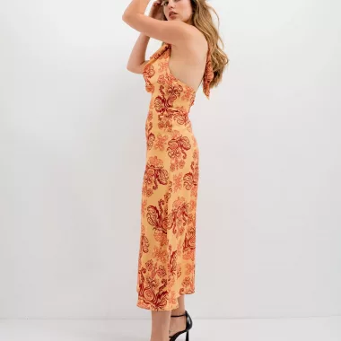 Vestido Largo Estampado