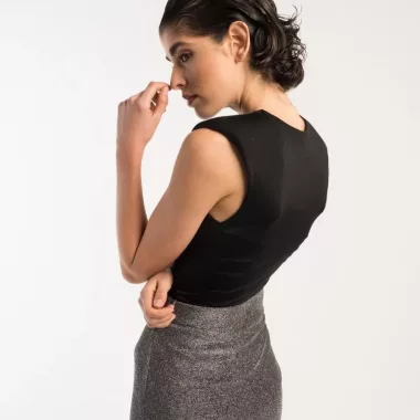 Falda Brillo De Linú