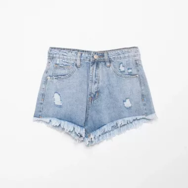 Shorts Denim Desflecado