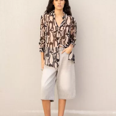 Camisa Estampado Animal