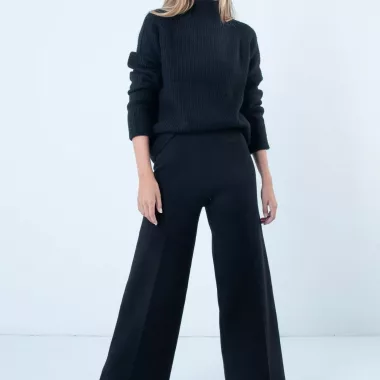Pantalon Cropped Punto