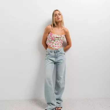 Top Corsetero Flores