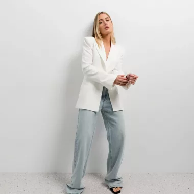 Blazer Entallada Hombreras