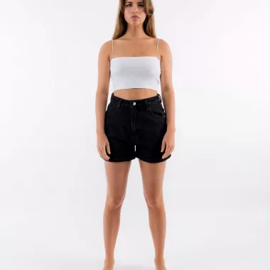 Shorts  Denim Mom Fit