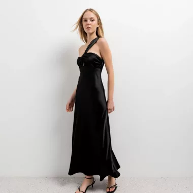 Vestido Midi Asimetrico