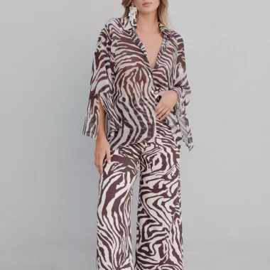 Pantalón Culotte Estampado