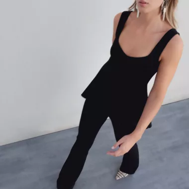 Pantalon Flare Punto