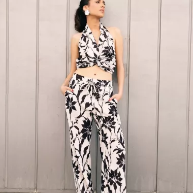 Pantalon Fluido Estampado