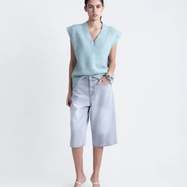 Chaleco Punto Oversize