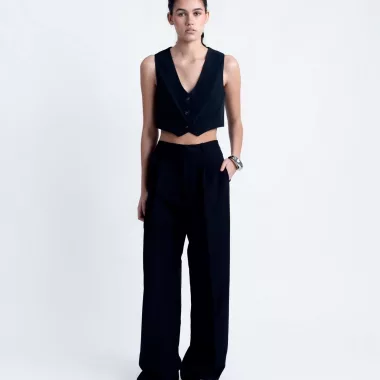 Pantalon Pliegues
