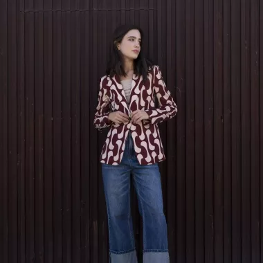 Blazer  Estampada