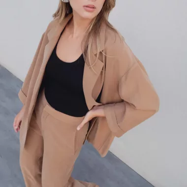 Pantalón Recto Fluido