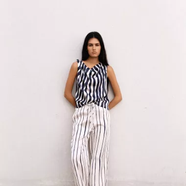 Pantalón Fluido Rayas