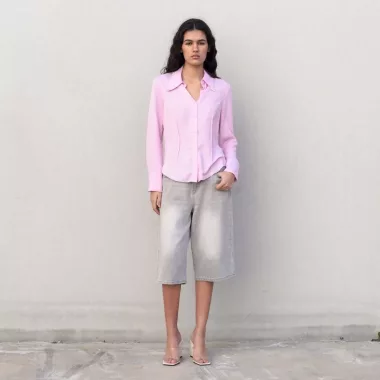 Camisa Entallada Pinzas