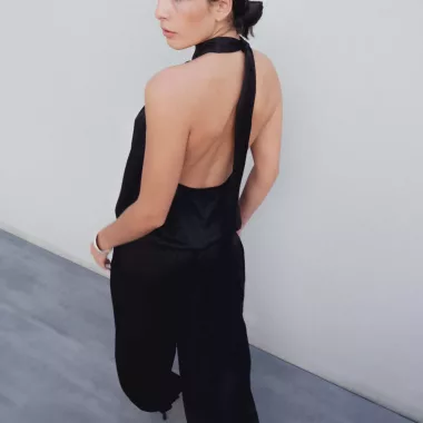 Pantalón Bombacho Satinado